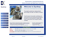 Desktop Screenshot of dynamp.com
